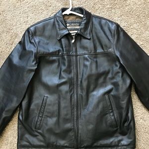 Columbia men’s leather jacket